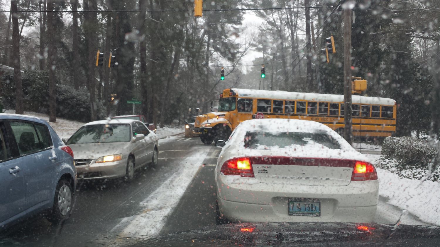 Snow Storm Leaves APS Students Stranded at School