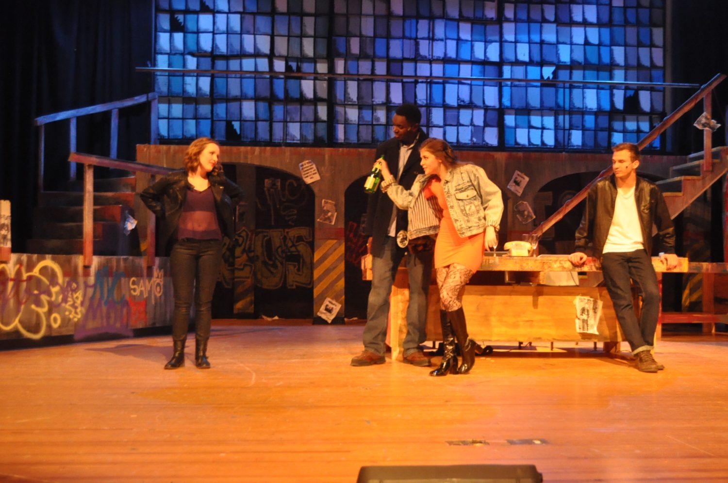 Grady Thespians prepare for upcoming performance of Rent