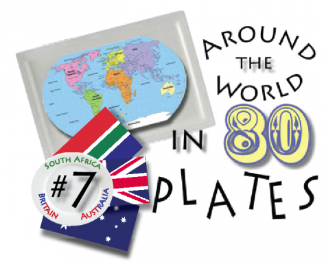 The seventh installment in the series, Around the World on 80 Plates, Britain, Australia, South Africa. 