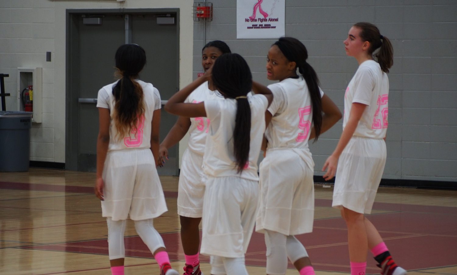 Breedlove jumps through hoops to fight breast cancer