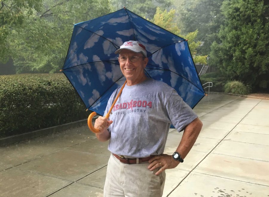 Cross country coach Jeffrey Cramer.