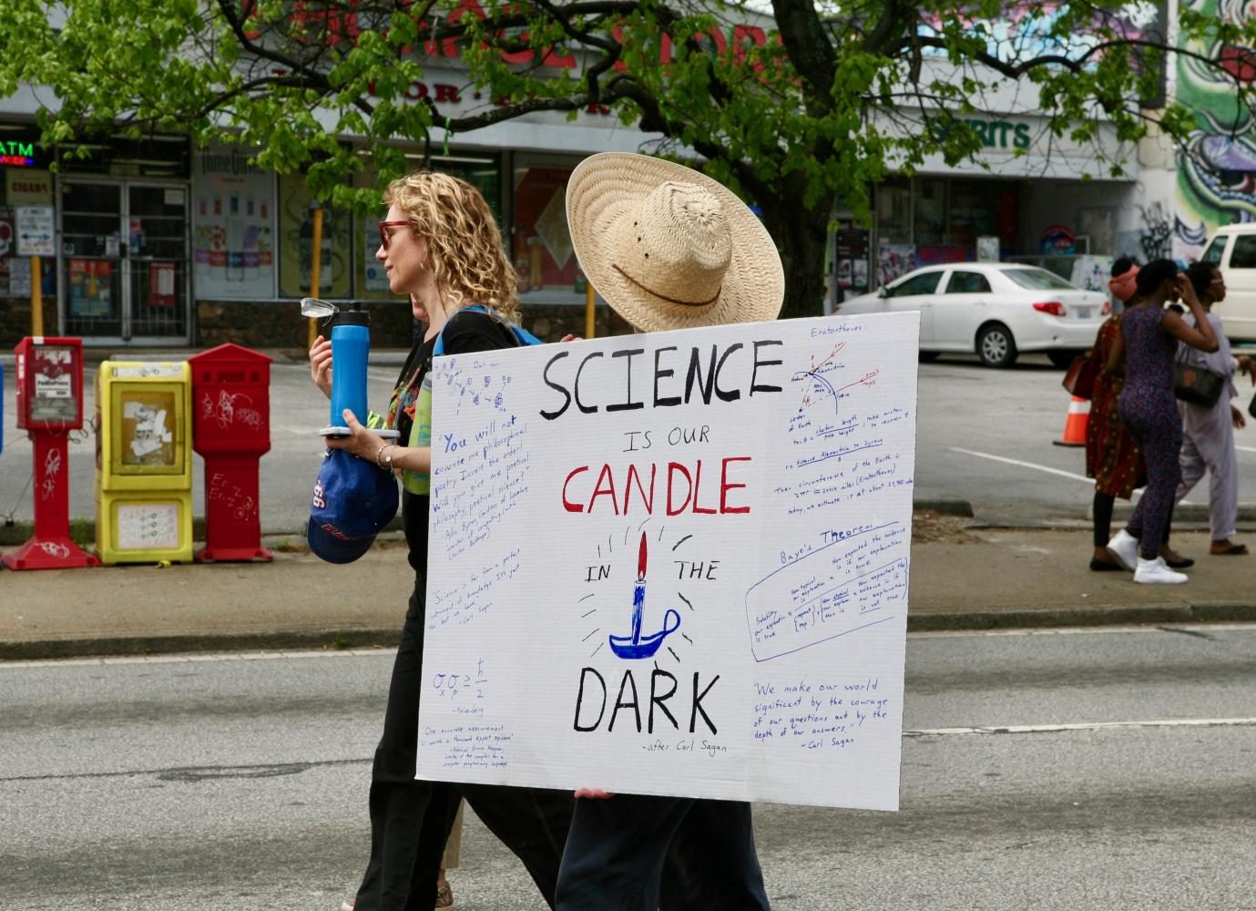 The marchs overall purpose was to shed light on the importance of science in American society and policy. As, too many, science is a candle in the dark.