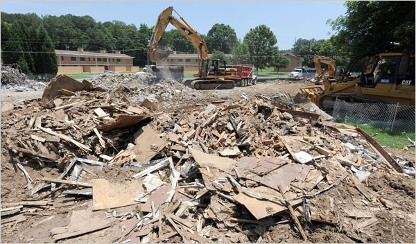 Projected to open in August 2018, the Walden fields, located at the site of the former Walden Middle School, will house practice fields for lacrosse, soccer, baseball and softball. 