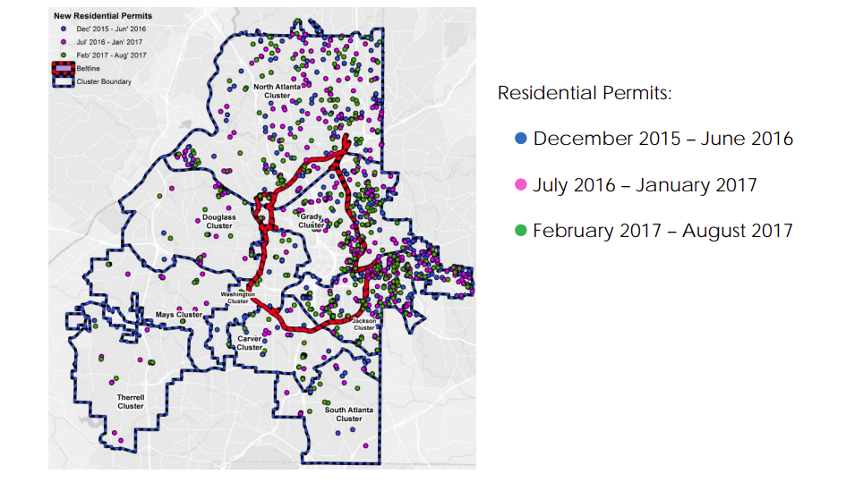 Overcrowding Challenges: As more people move into the Grady cluster, schools are suffering from overcrowding so several plans are being set into motion that would send students from the Grady cluster to the North Atlanta cluster.