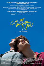 Call Me By Your Name movie poster.