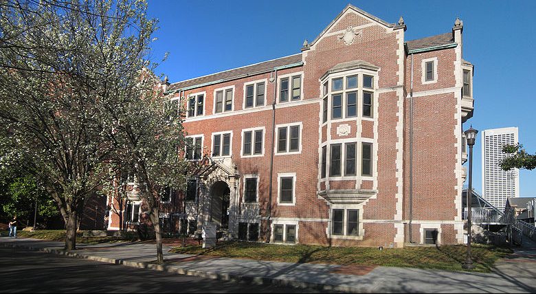 The D. M. Smith Building in the Georgia Institute of Technology campus. 