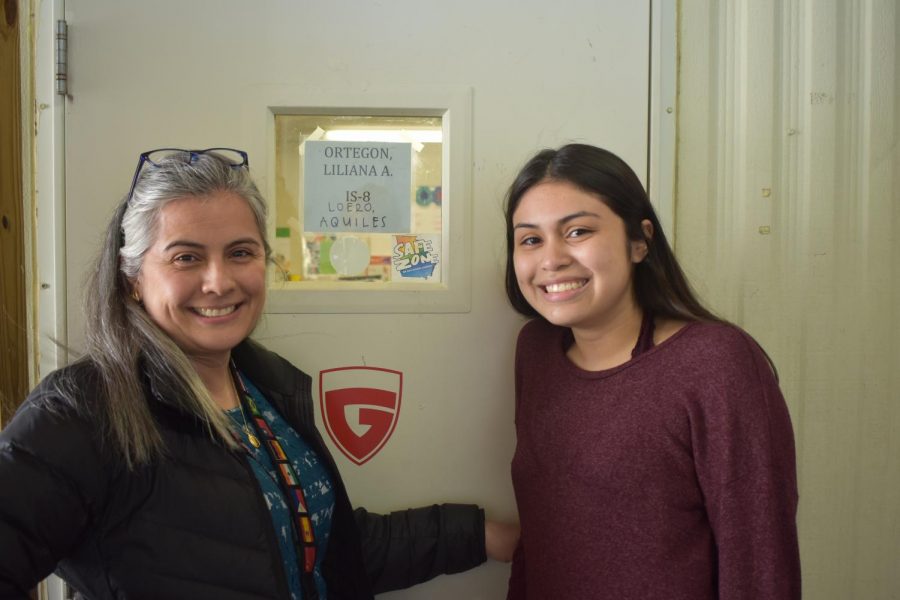 LIKE MOTHER, LIKE DAUGHTER Spanish teacher Liliana Ortegon (left) and daughter, sophomore Sophia Palomino (right). enjoy their time together at Grady, although they recognize some of the drawbacks of having a parent as a teacher.