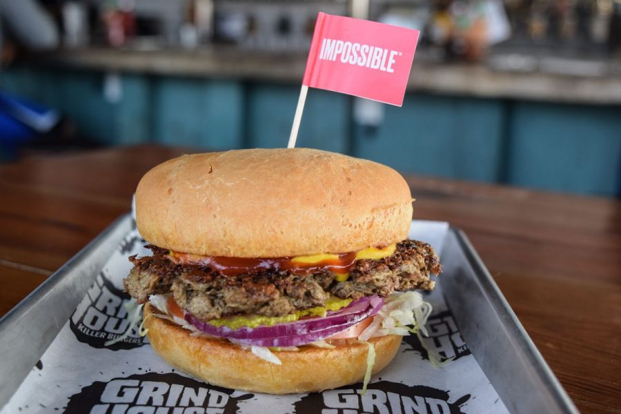 Restaurants that serve the Impossible Burger in the Atlanta area include Grindhouse Killer Burgers, Venkmans, Park Tavern, The Vortex, and Yeah! Burger. 