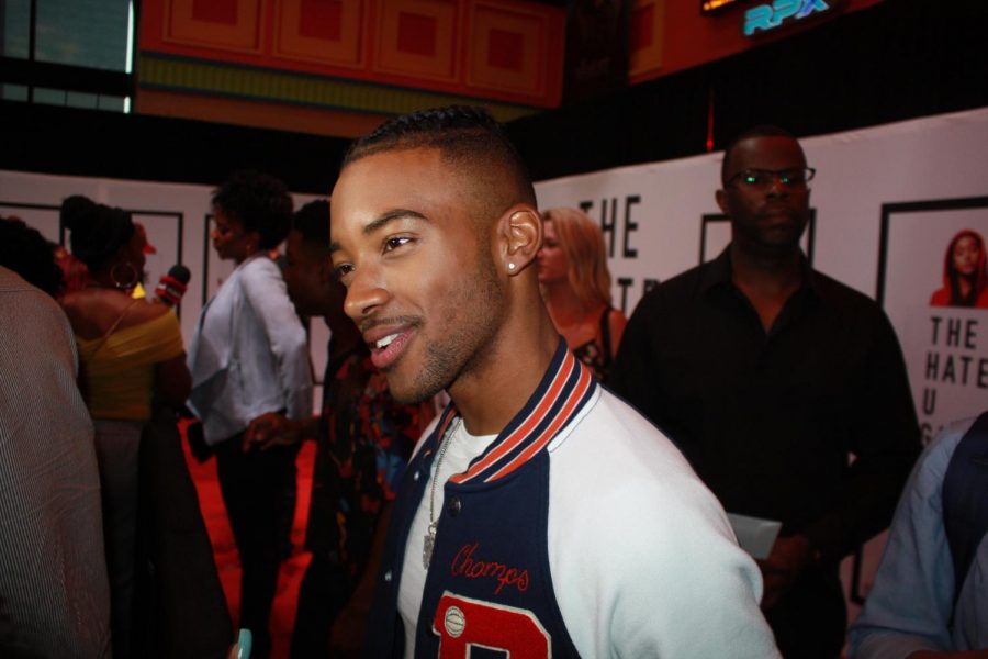At the premiere of The Hate U Give, Algee Smith, who plays Khalil, answers questions about  eliminating microaggressions. 