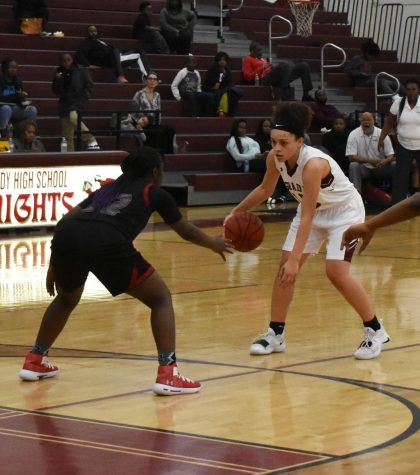 Girls basketball triumphs against Banneker, boys lose
