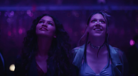 Euphoria follows the life of Rue Bennett (Zendaya Coleman) and  her love interest Jules Vaughn (Hunter Schafer).