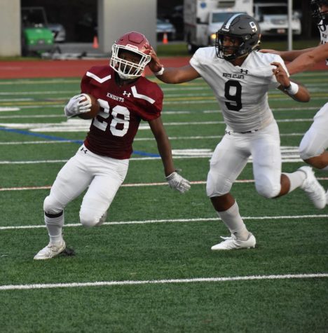Knights lose to North Atlanta 40-19 after two players are ejected