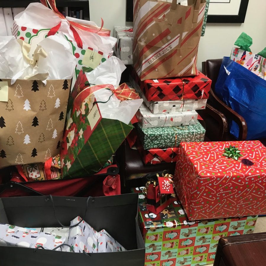 Community support was evident during this past holiday season, with sponsors donating many gifts for students. Among some of the gifts donated were: diapers, Uber and MARTA gift cards and clothes.