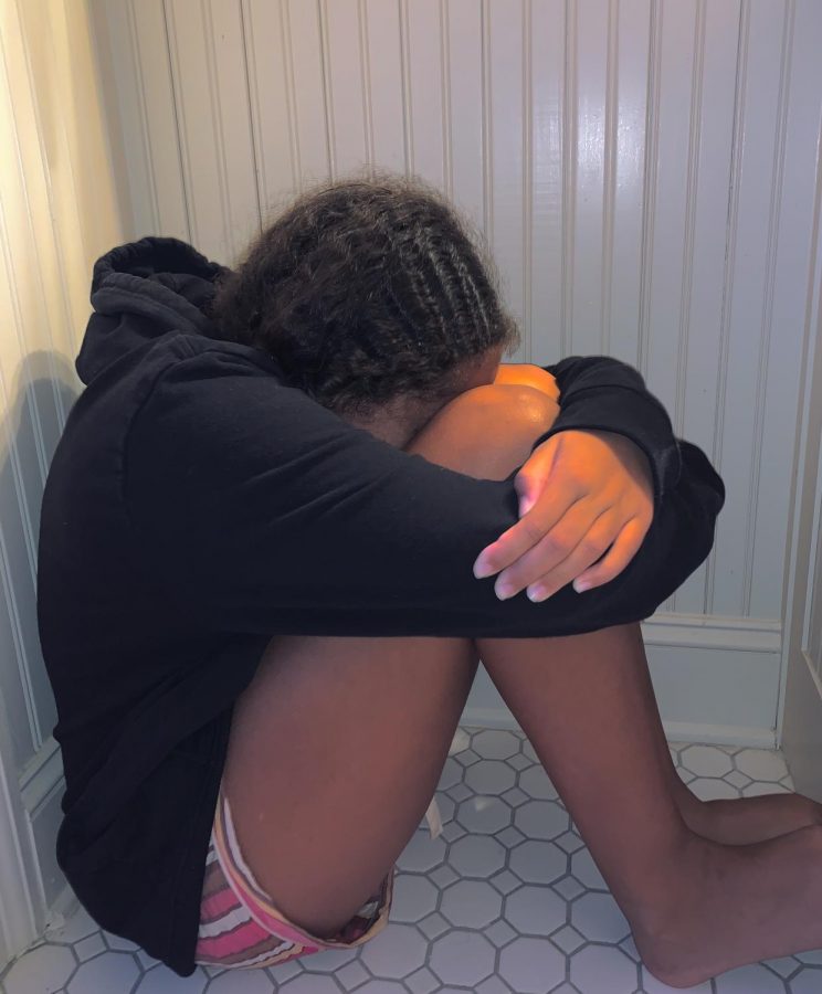 A staged image demonstrates the mental struggles teenagers have experienced during social isolation. Dr. Elizabeth  McCauley addresses how teenagers can cope with mental health issues during the COVID-19 quarantine. 