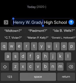 WHATS NEXT?: The Henry W. Grady Renaming Committee has voted to move forward with finding a new namesake for Grady High after a month of virtual meetings with public commentary.