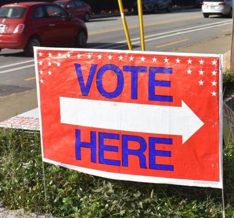 Polls open in Atlanta, Georgia. Voter turnout at four polling locations has been less than expected. 