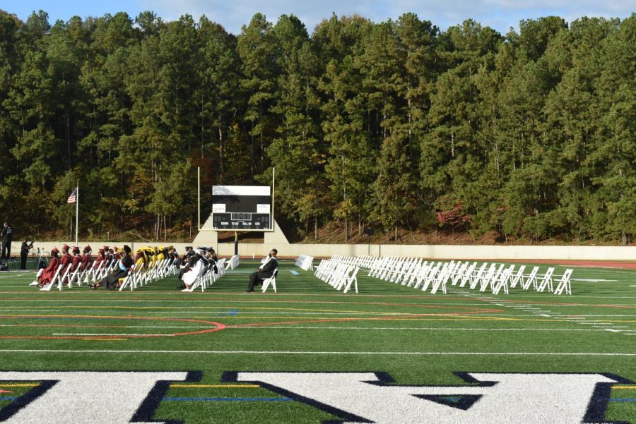 Fifty graduates from Grady, Maynard Jackson, Mays and North Atlanta High School attended the ceremony.