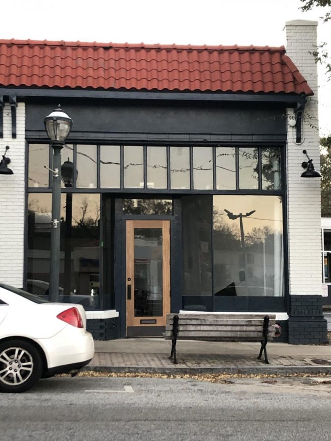 Many storefronts stand empty in the Virginia-Highland neighborhood.