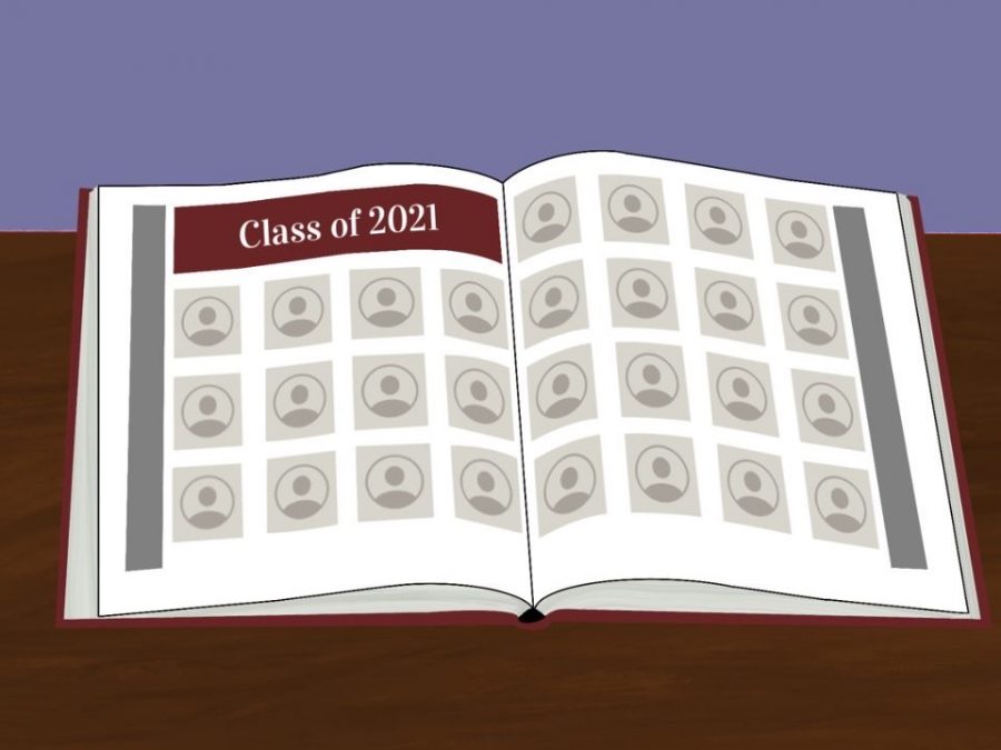 Grady yearbook has has to adapt to different circumstances brought by the pandemic. They anticipate that few students will submit portraits, so they will fill the empty space with student features.
