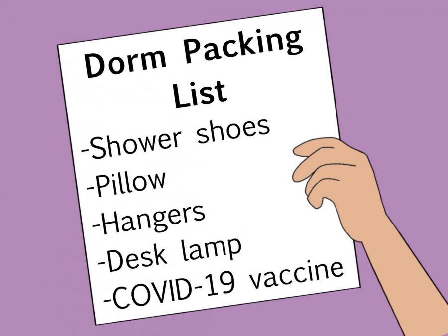 This fall, when current seniors enter their college campuses as a student for the first time, their required packing list might have something different on it: a Covid-19 vaccination.