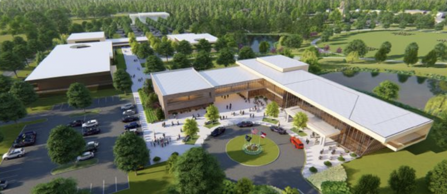Renderings of the police academy released by the Atlanta Police Foundation show the 150 acre proposed establishment. Additional facilities include the Atlanta Police Leadership Institute, the Atlanta Fire/Rescue Academy and 30 acres for urban farming. 
