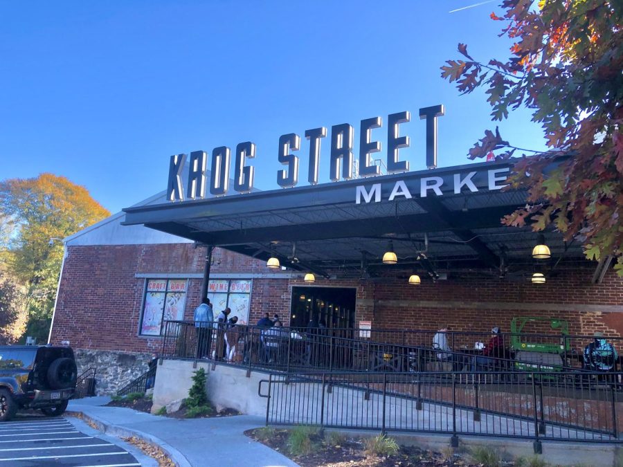 With Krog Street Market just a short walk away from Howard Middle School, the rush of hungry students is to be expected by employees.