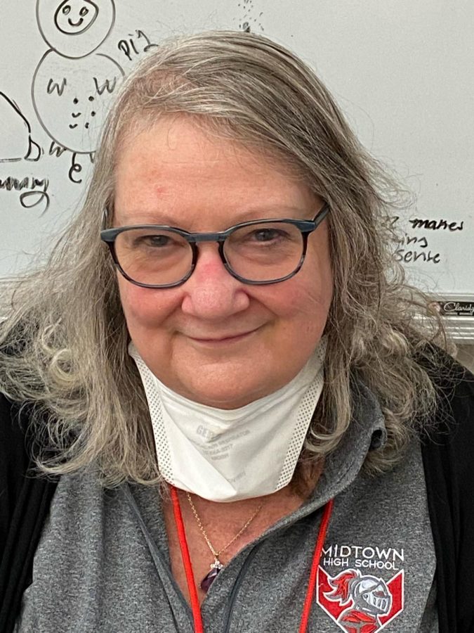 Language arts teacher Lisa Willoughby has been teaching at Midtown for 37 years. Willoughby said mental health issues among teachers often occur as a result of the build up of many smaller stressors.
