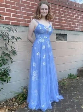 Senior Elizabeth Bolton purchased her prom dress three months in advance to the dance. This years prom, themed A Knight in Vegas will take place on May 14, 2022 at the Georgia Tech Hotel.