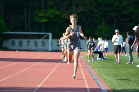 Senior Everett Schroeder placed first in the 800, 1600, 3200 and the 4x800 relay at the Region-AAAAA meet.