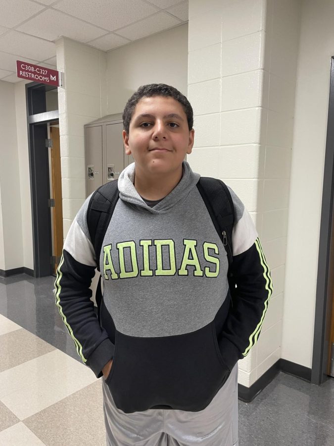 Freshman Jalaal Awad enjoys playing video games and meeting new people on the Midtown e-sports team.
