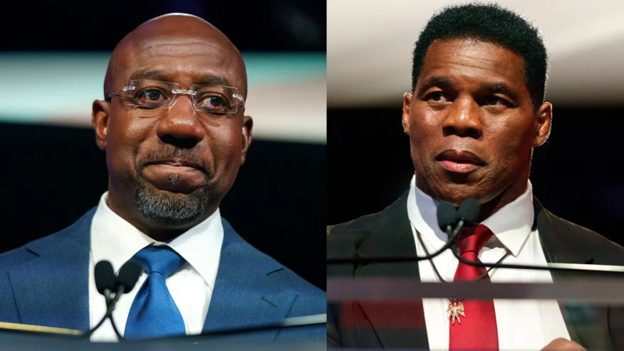 (Left) Senator Raphael Warnock and (right) Herschel Walker debate on Friday, Oct. 14, discussing present issues just before early voting begins on Monday, Oct. 17. This election is a part of the midterms and will determine who will lead Georgia in the Senate. 