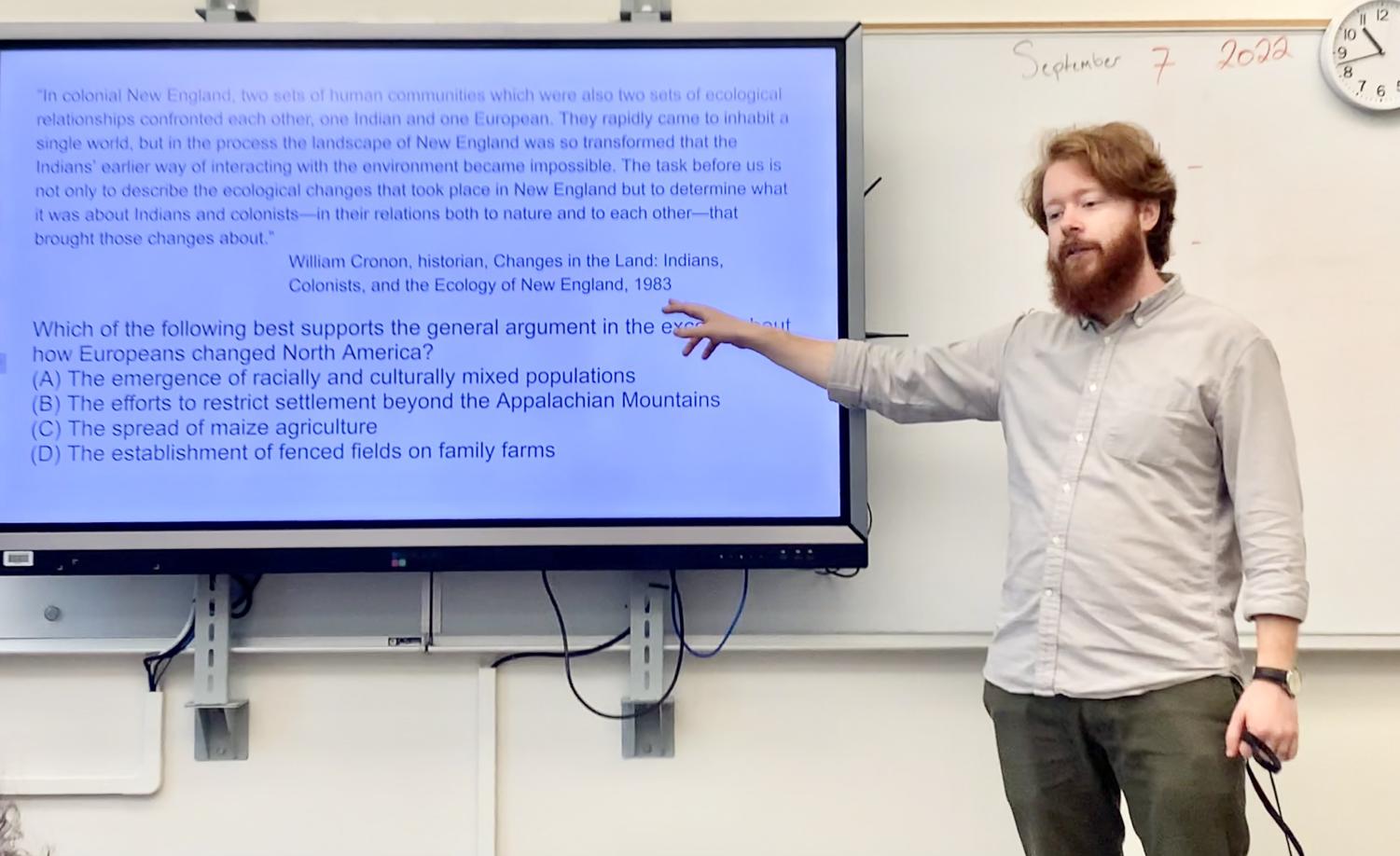 Social studies teacher Slaven brings passion to Midtown – the ...