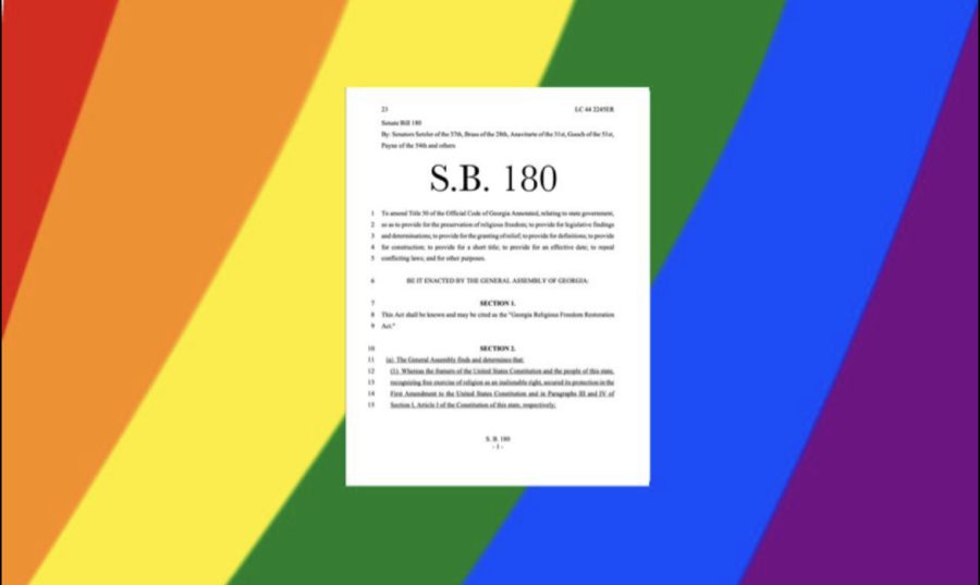 Senate Bill 180 states that the state and local governments wouldnt be permitted to burden an individuals free exercise of religion unless the government could demonstrate it had a compelling governmental interest in doing so and that it was using the least restrictive means of intrusion.
