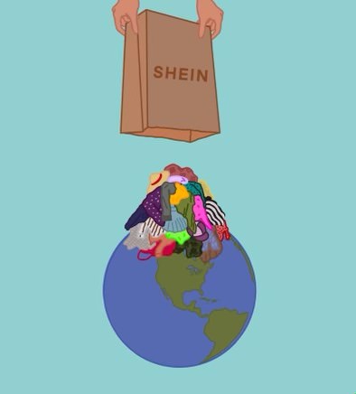 Overconsumption, the process of buying things that a consumer does not truly need, is harming our planet. An average American throws out 60-80 pounds of used clothing in a lifetime and fast fashion just further damages our environment. 