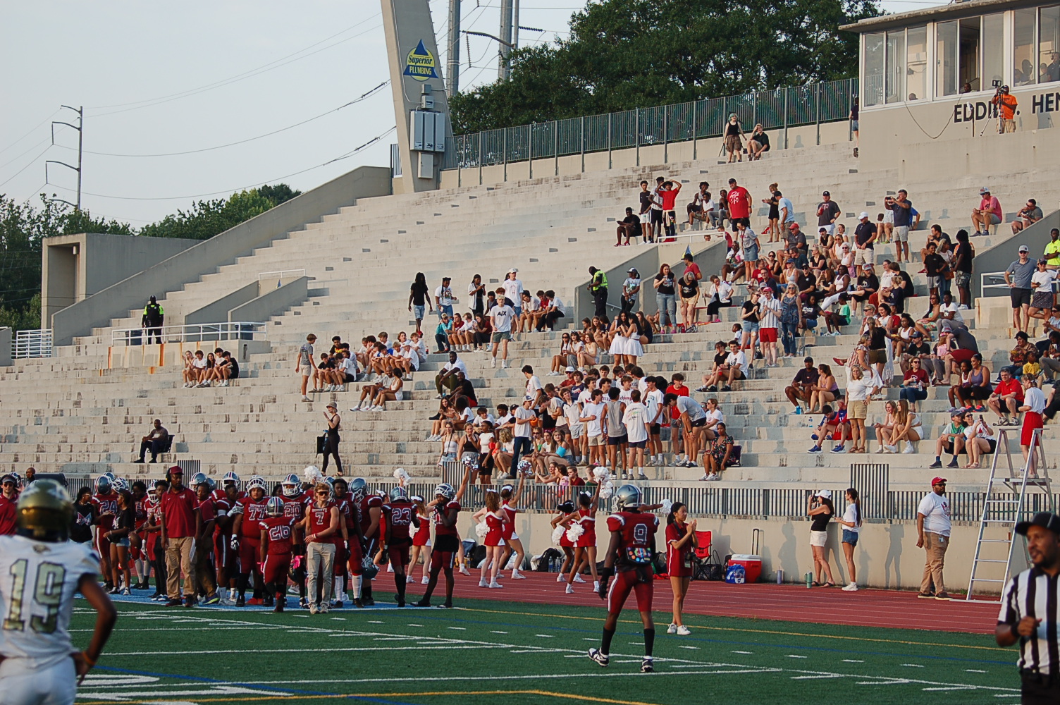 Thursday, August 24th, the Knights downed BEST Academy 24-15 in their first home game of the season. 