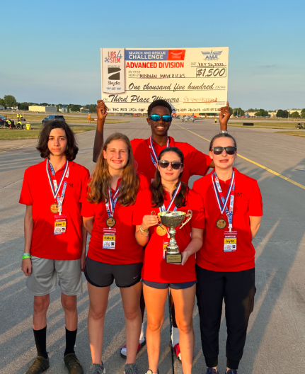 Midtown Drones team wins 3rd place at the National Competition in Oshkosh, Wisconsin. 