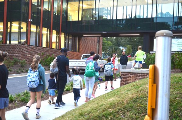 Morningside Elementary School began its first year back at its original location after being at what is now known as Virginia Highland Elementary for three years because of renovations. This has allowed more families to enjoy walking to school. 