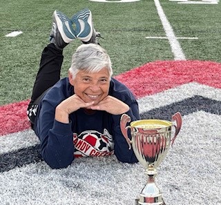 After coaching soccer for 33 years, Silvia Riet has taken over the job of boys and girls head coach with the goal of winning a state championship with both teams. Riet will be coaching with the help of her son, Gabriel Riet.