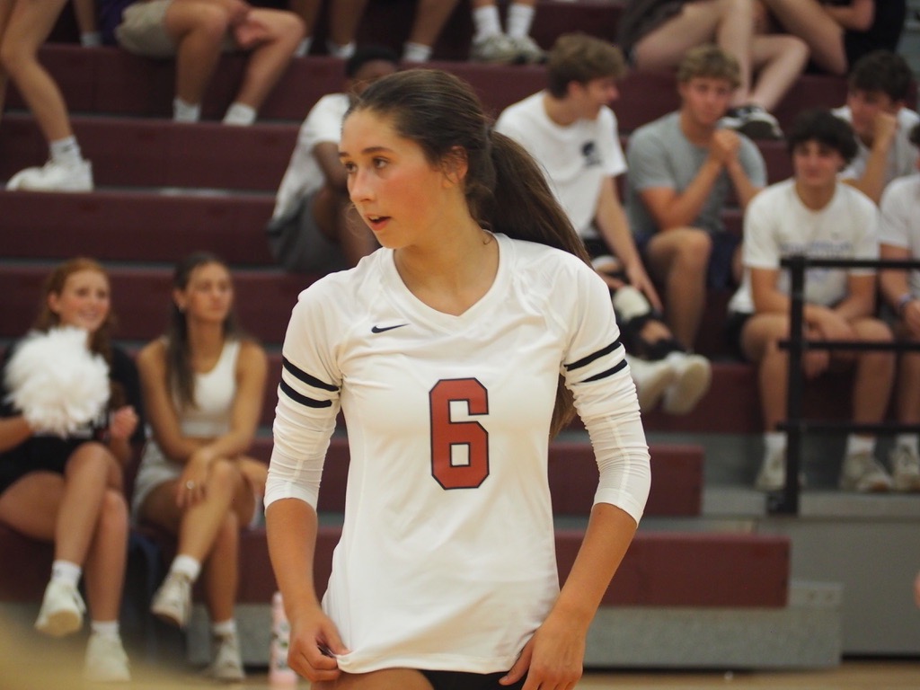 Sophomore Lucy Konisky moved. up from the junior varsity team to the varisty team her freshman year, but has quickly impacted the varsity team. Konisky joins Fritts on the AVCA Phenom Watchlist.