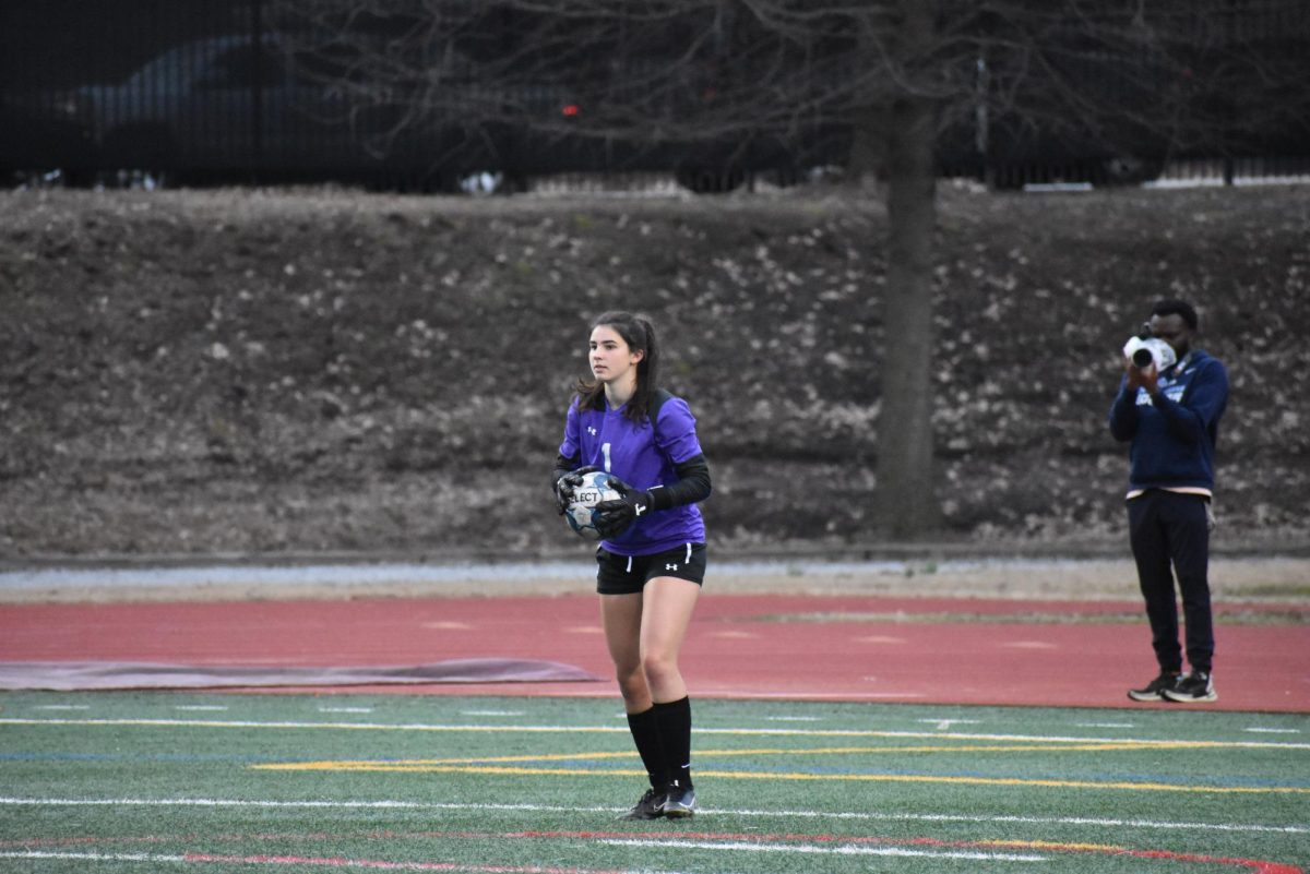 Senior goalkeeper and co-captain Ellie Palaian has been on the team for all four years and has hopes of taking her team to the State Finals.