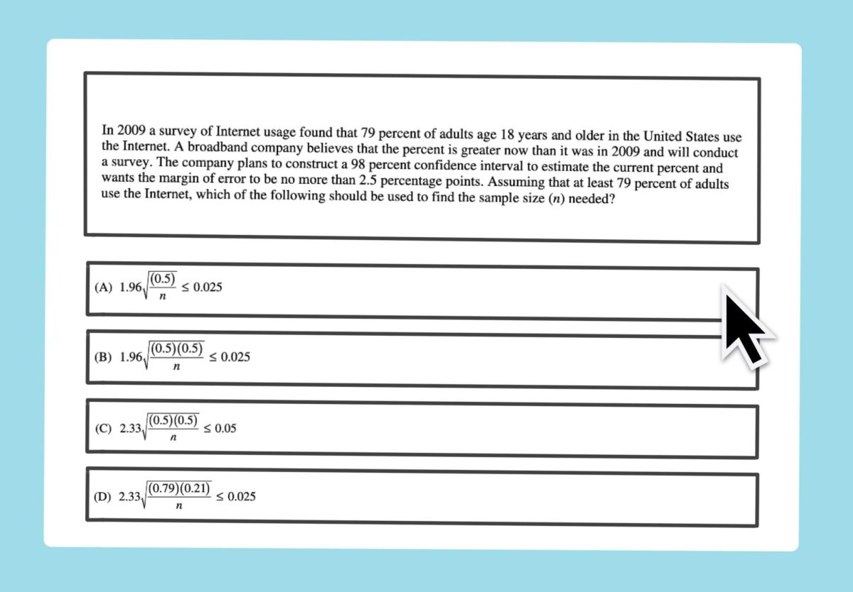 The online version of the AP exams in Bluebook offer many tools. Students can rule out answers and, on some tests, annotate, by highlighting text and typing notes.