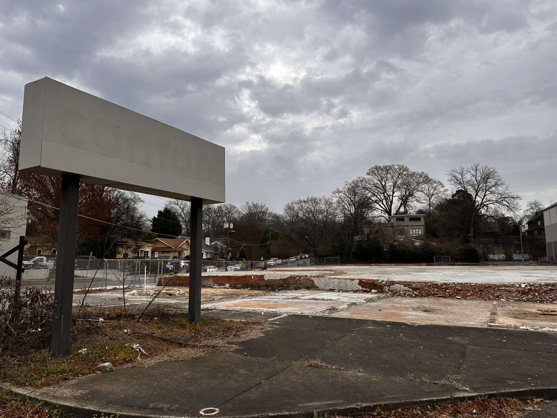 As part of a land swap deal with the Atlanta Botanical Gardens, a new Public Storage building is being constructed on Monroe Drive near the Eastside BeltLine Trail entrance, a street away from Midtown, with its previous location on Piedmont Avenue.