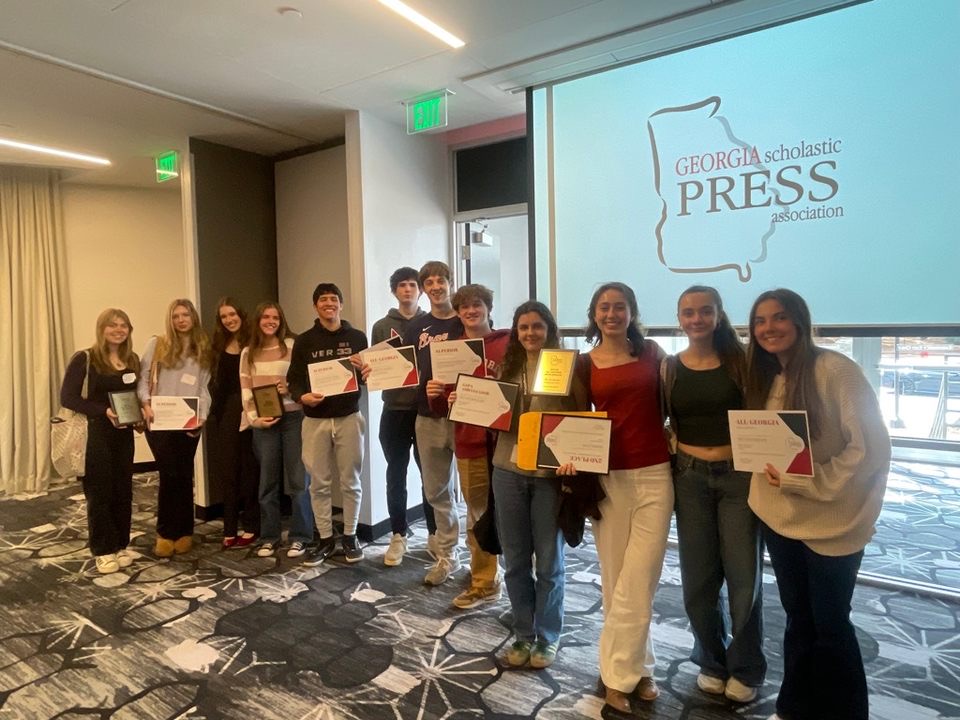The Southerner was named the All-Georgia Newspaper and All-Georgia News Website at the Spring Awards Ceremony for the Georgia Scholastic Press Association (GSPA).