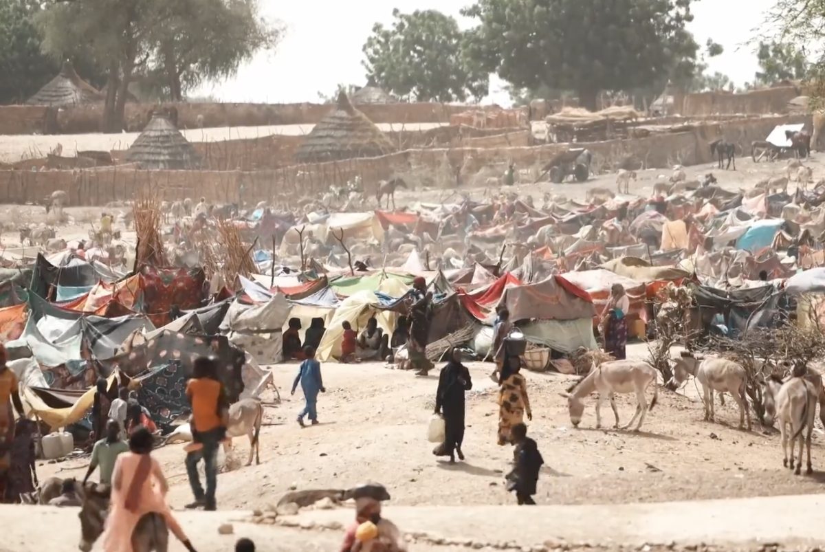 This shows a camp of Sudanese refugees in Chad. Although the war in Sudan escalated significantly over the last few months, media coverage has been minimal. The culture of only covering the most interesting or viral stories leads to less support for long-lasting conflicts.