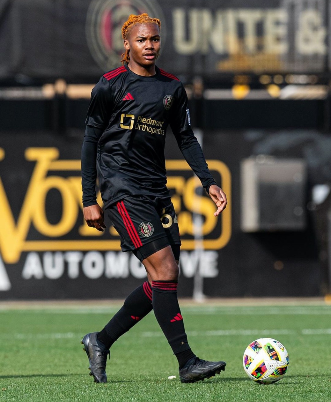Senior Miles Hadley has been playing for Atlanta United 2, and played his first high school soccer season for the Knights this year. Hadley will be attending West Point USMA. (Courtesy of Miles Hadley)