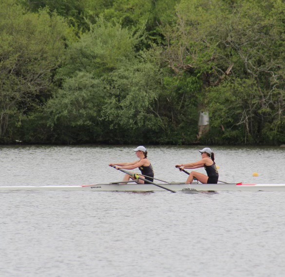 Senior Reed Williams started rowing three years ago, rowing for St. Andrew Rowing Club. Williams will be rowing for Smiths College starting in the Fall of 2024. (Courtesy of Reed Williams)
