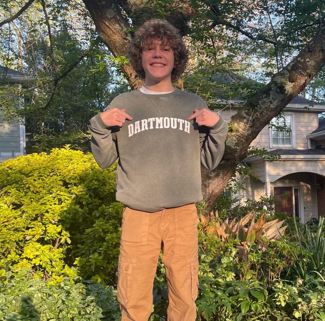 Senior McCoy Lyman committed to Dartmouth University for swim and dive in March of 2023. In his freshman season Lyman was the first ninth grade diver in Midtown history to qualify for the Georgia High School Association Swimming & Diving State Championship. (Courtesy of McCoy Lyman)