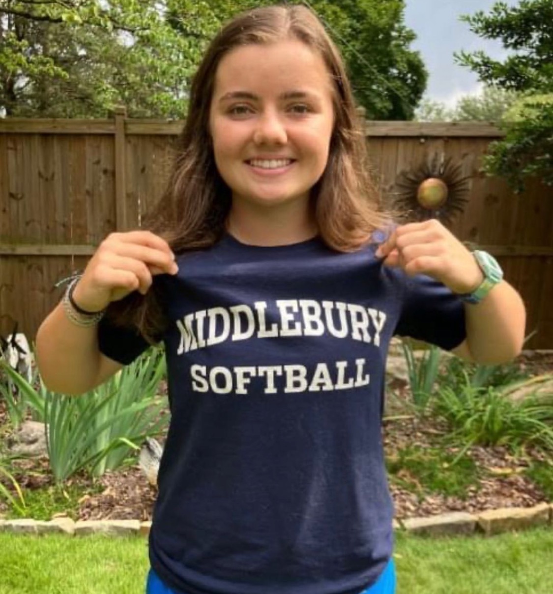 Senior Caitlin Stanley has been playing softball for over 10 years. Stanley said she is excited to get the opportunity to continue playing her sport and aspires to not lose sight of why she plays it.(Courtesy of Caitlin Stanley)