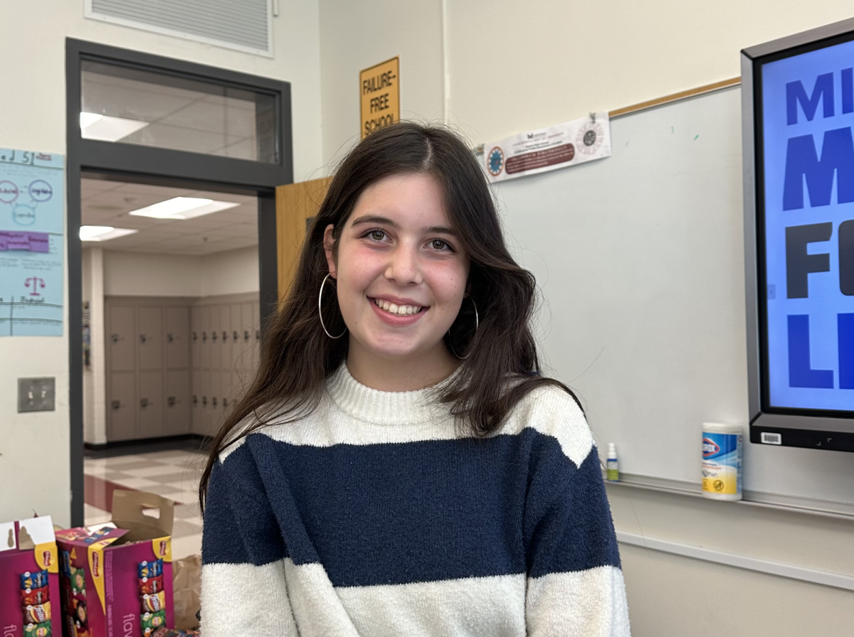 Junior Kate Krugman hosts Midtown March For Our Lives' first interest meeting to prepare for their walkout event.