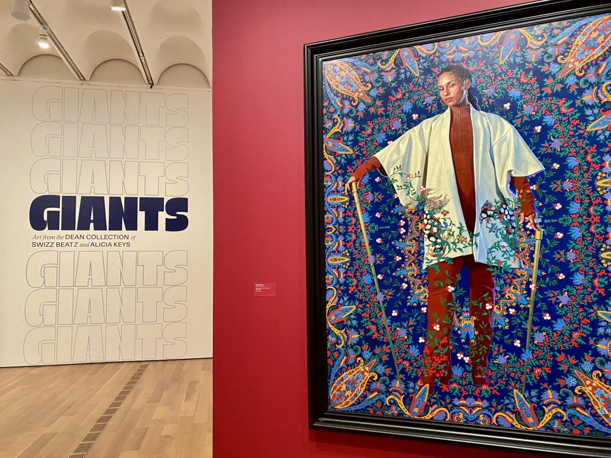 SHOW OF GIANTS: Giants: Art from the Dean Collection of Alicia Keys and Swizz Beatz is a 2024 exhibition and book that celebrates the art collection of Alicia Keys and her husband, Swizz Beatz.